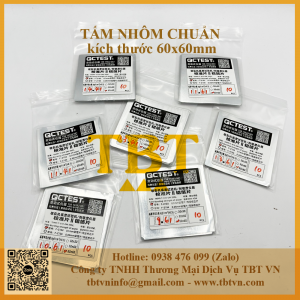 Tấm nhôm chuẩn kích thước 60x60mm