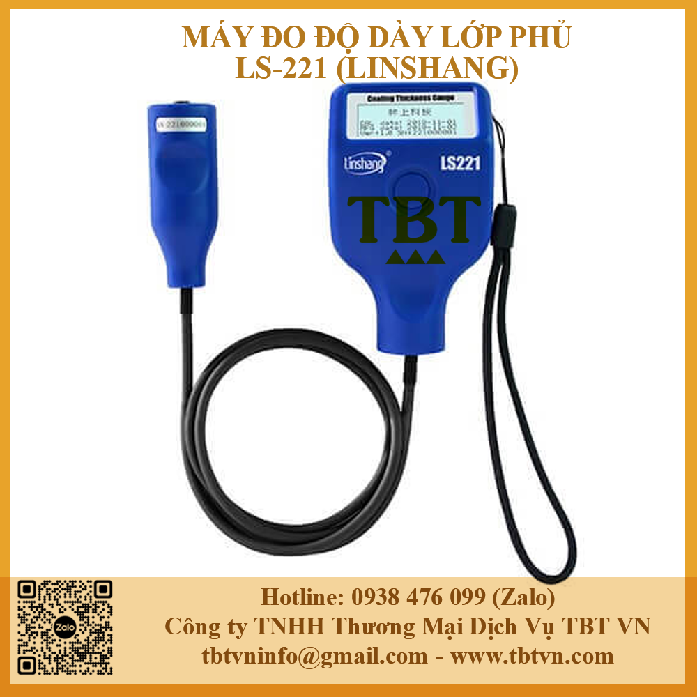 Máy đo độ dày lớp phủ LS221 hãng Linshang Máy đo độ dày lớp phủ LS221 hãng Linshang