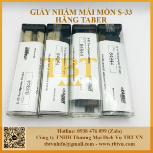Giấy mài mòn S33 Taber