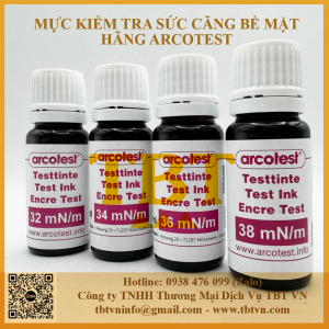 Mực kiểm tra sức căng bề mặt hãng Arcotest mực hồng