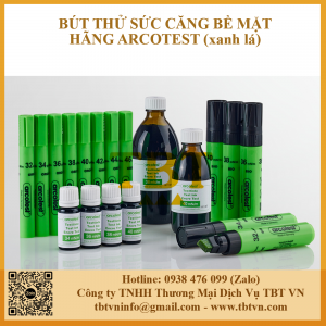 Bút thử sức căng bề mặt hãng Arcotest mực xanh lá
