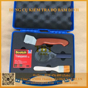 Trọn bộ dụng cụ kiểm tra độ bám dính bề mặt lớp phủ hãng Heli HGQ