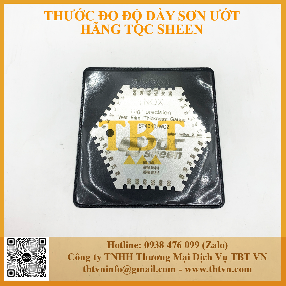 Dụng cụ kiểm tra màng sơn ướt