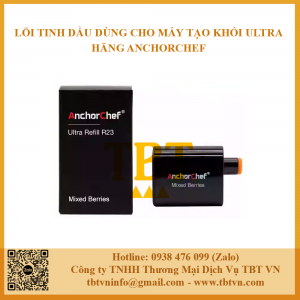 Lõi tinh dầu Dâu cho máy tạo khói Ultra hãng Anchorchef