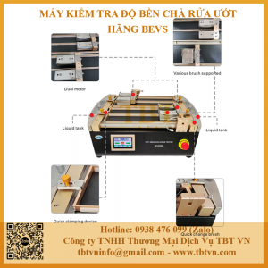 Máy kiểm tra độ bền chà rửa ướt hãng BEVS 2806