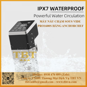 Máy Sous Vide model PRO1600S hãng Anchorchef