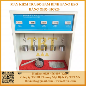 Trọn bộ máy kiểm tra độ bám dính băng keo HG-820 hãng QHQ
