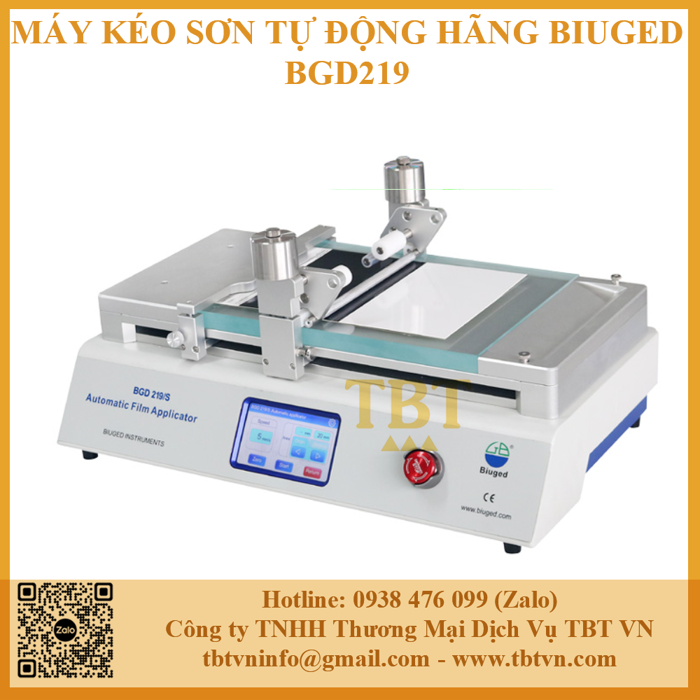 Máy kéo sơn tự động hãng Biuged BGD219 Máy kéo sơn tự động hãng Biuged BGD219