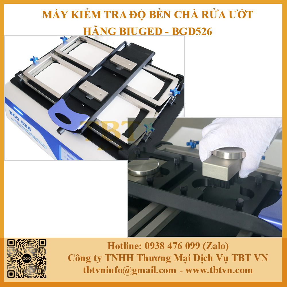 Máy kiểm tra độ mài mòn ướt hãng Biuged