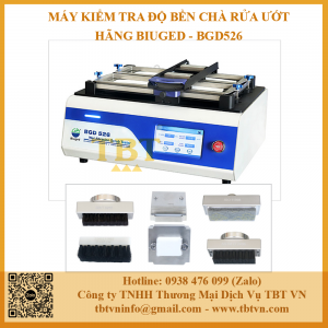 Trọn bộ Máy kiểm tra độ bền chà rửa ướt hãng Biuged BGD526